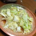 ましゃみ☆'s cooksnap of when they made キャベツのニンニク醤油炒め.