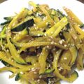 stw's cooksnap of when they made かぼちゃの炒めナムル.