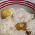 CuB♡'s cooksnap of when they made ほっくほく☆塩麹で栗ご飯！.