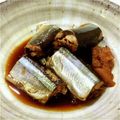 mamimunn's cooksnap of when they made 圧力鍋で骨までやわらか！さんまの梅干煮☆.