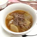 chiz0712's cooksnap of when they made 牛肉と大根の韓国風スープ.