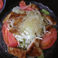ポメちょん's cooksnap of when they made 野菜たっぷり*＊とんかつのサラダ仕立て.