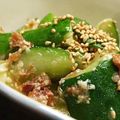 shinyui's cooksnap of when they made ●胡麻梅チーズときゅうりさん●.