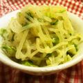 mmameco's cooksnap of when they made セロリと糸こんにゃく炒め.