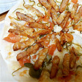 ピーちぃ's cooksnap of when they made 簡単！照り焼きチキン和風ピザ.