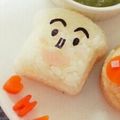 ユキエチャン's cooksnap of when they made アンパンマンキャラ★おむすび＆しょくぱん.
