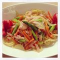yuinyan11's cooksnap of when they made 麺つゆとコンソメのパスタ.