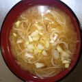 マルルル's cooksnap of when they made 夏の疲れた胃に。温かい味噌そうめん.