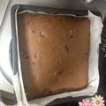 JILLの赤メガネ's cooksnap of when they made チョコバナナブラウニー.