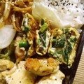 せつみか's cooksnap of when they made ニラと青のりとごまの卵焼き.