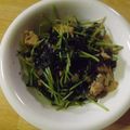 せつみか's cooksnap of when they made 豆苗・わかめ・豚肉の鶏がら炒め.