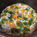 ゆゆゆぱっと's cooksnap of when they made 幼児食に♪しらすと小松菜の和風あんかけ.