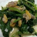 ぁずぁず's cooksnap of when they made 10分でできて超簡単♪あさりと小松菜炒め.