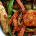がんもどっき's cooksnap of when they made 鶏むねのチンジャオロース風.