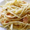月見なっとう's cooksnap of when they made もやしチーズ炒め.