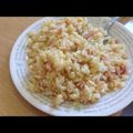 ゆかちゅううううう's cooksnap of when they made ❤しょうゆバタチーズ炒飯❤.