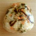 あきぽん315's cooksnap of when they made みんな大好き！鮭と塩昆布おにぎり.