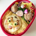 skdmk's cooksnap of when they made メロンパンナちゃん弁当（キャラ弁）.