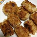 WishBear's cooksnap of when they made 栄養満点*ライスコロッケ.