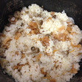 macaron627's cooksnap of when they made 帆立貝柱のダシで！きのこ炊き込みご飯♡.