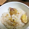 さふらん３'s cooksnap of when they made もち米入り！栗ごはん☆.