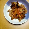 食べるの大好きっ娘。's cooksnap of when they made ✿豚バラとナスの豚キムチ✿.