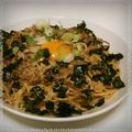 うさこ02's cooksnap of when they made 納豆パスタ♡.