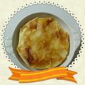hokochi's cooksnap of when they made 春巻きの皮で！！簡単アップルチーズパイ.
