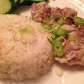 Shiro88's cooksnap of when they made 炊飯器でカオマンガイ.
