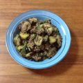chopp's cooksnap of when they made なすとひき肉の味噌炒め.