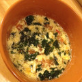 うさぎじるし's cooksnap of when they made トマトとモロヘイヤの中華風卵スープ.