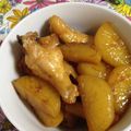 aomanami's cooksnap of when they made 食欲の秋にぴったり☆大根と鶏手羽のみそ煮.