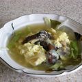 ろぉずまりぃ's cooksnap of when they made レタスの中華スープ.