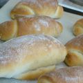 ろぉずまりぃ's cooksnap of when they made もっちり黒ゴマパン　～中力粉＆白玉粉で～.