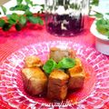 まゆディッシュ's cooksnap of when they made 鮪のコロコロソテー☆バルサミコソースで♪.