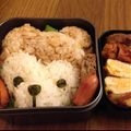 Miocene's cooksnap of when they made 簡単！可愛い♪キャラ弁当☆ダッフィー.