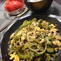 wave0073's cooksnap of when they made ◆簡単 ゴーヤの鶏そぼろ 味噌炒め◆.