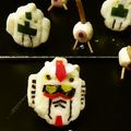 こいさんcoisan's cooksnap of when they made ガンダムでパーティー盛り★ザク豆腐★.
