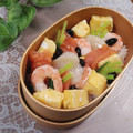 クックHG9V8Y☆'s cooksnap of when they made 刺身が残ったら宝石箱みたい海鮮チラシ寿司.