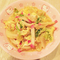 のんsummer's cooksnap of when they made かまぼこの玉子とじ風.