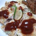☆蓮々☆'s cooksnap of when they made お肉みたい☆カジキカツレツ.