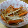 単！！'s cooksnap of when they made レンジで簡単 きんぴらごぼう.
