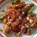 YuMy84's cooksnap of when they made プチトマトのたまごとじ炒め.