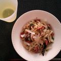 れいよう's cooksnap of when they made めんつゆで！焼うどん.