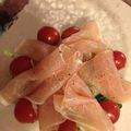 りおツァン's cooksnap of when they made セロリの葉と生ハムのサラダマリネ.