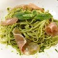 食ぱんラヴ's cooksnap of when they made アボカドのバジルソースパスタ♡.