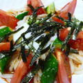 ポキコちゃん's cooksnap of when they made 夏は☆トマトと卵の甘辛うどん☆.