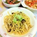 馬堀海岸's cooksnap of when they made しめじとじゃこのパスタ.