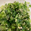 クックF6Y4E2☆'s cooksnap of when they made 捨てないで！硬いレタスの葉で簡単ナムル.