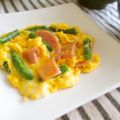 Marrietty's cooksnap of when they made お魚ソーセージ簡単オープンオムレツ☆朝食.